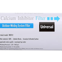 Mornajina Calcium Inhibitor Filter, Outdoor Misting System Protector for Mist Nozzle, Preventing Scale Buildup from Clogging Up