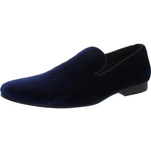 Steve Madden Men's Laight Slip-On Loafer (10, Blue Velvet)