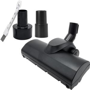 For Shop Vac Using 1 1/4'' & 2 1/2'' Accessories, Turbo Brush Head 1.25" Plus 2 1/2 Inch Vacuum Hose Adapter Compatible with Rigid Shop-Vac VacMaster Craftman - Vacuum Attachment for Pet Hair Removal