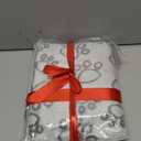 Stuffed Premium Soft Dog Blanket Washable, 40"x32" Cat Blanket for Indoor Cats Large Medium Small Dog Puppy Essentials (Grey)