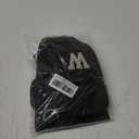 Water Bottle Holder with Strap for Stanley 40 oz Tumbler, Initial W Water Bottle Carrier Sling Bag with Pouch Phone Pocket Handle Crossbody Water Bottle Holder Case Sleeve for Walking Camping Gym, Black