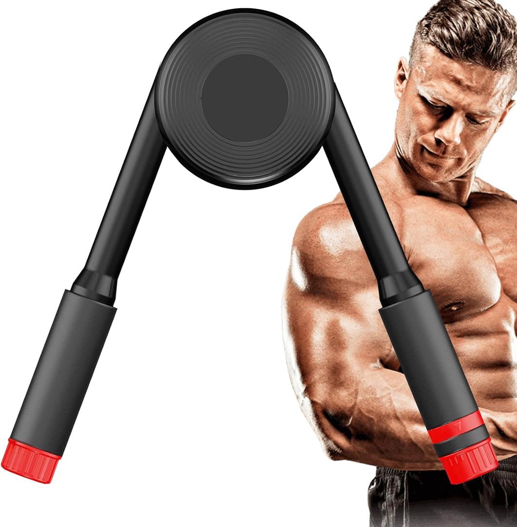 EAST MOUNT Twister Arm Exerciser - Adjustable 22-440lbs Hydraulic Power, Home Chest Expander, Shoulder Muscle Training Fitness Equipment, Arm Enhanced Exercise Strengthener (black)