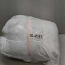 SkyBlue Oversized Queen Comforter Set - 3 Pieces Seersucker Lightweight Bedding Comforter Sets (1 Soft Fluffy Comforter & 2 Pillowcases) - All Seasons Cozy Modern Bed Sets (Queen XL (98''*98''))