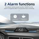 GPS Digital Speedometer for Car MAIMEIMI Head Up Display for Car HUD Speedometer MPH 5V with Compass, Time, Fatigue Driving Reminder, Overspeed Alarm for All Vehicle