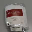 Mellanni Bed Skirt Twin Size - Bed Skirting - 15-Inch Tailored Drop Pleated Dust Ruffle - Hotel Luxury Bedding - Wrinkle, Fade, Stain Resistant - 1 Bedskirt (Twin, White)