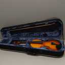 Vangoa Violin 1/2 Size for Beginners Full Set, Spruce Childrens Fiddle Half Size Bundle Medium Acoustic Violins Starter Kit Package w/Side Solidwood, Hard Case for School Students Ages 6-9