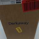 Darkaway Outdoor Lights Fixture Wall Mount, Exterior Wall Light with Water Ripple Glass Waterproof Black Outside Wall Sconce for House Porch Hallway Garage (15")