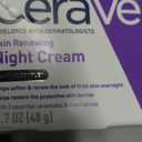 CeraVe Skin Renewing Night Cream, Niacinamide, Peptide Complex, and Hyaluronic Acid Moisturizer for Face, 1.7 Ounce