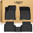 LASFIT Floor Mats for Lincoln Corsair 2020-2025 2026 (Fit Gasoline Not fit PHEV) All Weather Floor Liner for Lincoln Corsair TPE Custom Fit Car Mats Front & Rear 2 Row Mats,Black