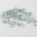 Deck Clip Set 10 194209 Bow Tie Lock Cotter Pins 10 194208 Bow Tie Lock Cotter Pin for Craftsman Poulan Husqvarna