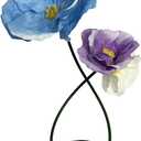Blue Purple Yellow Flowers Decoration for Party