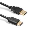 USB to HDMI Cable, USB 2.0 Male to HDMI Male Charger Cable Splitter Adapter - 0.5M/1.64ft