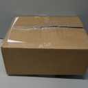 OIAHOMY 75L Large Woven Cotton Rope Storage Basket with Handle for Organizing Blanket and Toys for Living Room, Nursery, Brown Variegated 22x17x12