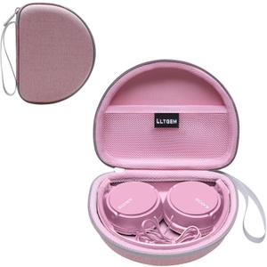 LTGEM Case Compatible with Sony MDR-ZX110 / MDRZX110AP / MDRZX110NC / MDR-ZX310AP ZX Series Wired On-Ear Headphones, Pink(Case Only)