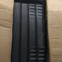 Plano 4-Shelf Plastic Storage Shelves, 48 x 23 x 14, 200lb Capacity, Pantry, Office, Closet and Garage Shelves, Easy to Assemble, Durable Plastic Shelving Unit