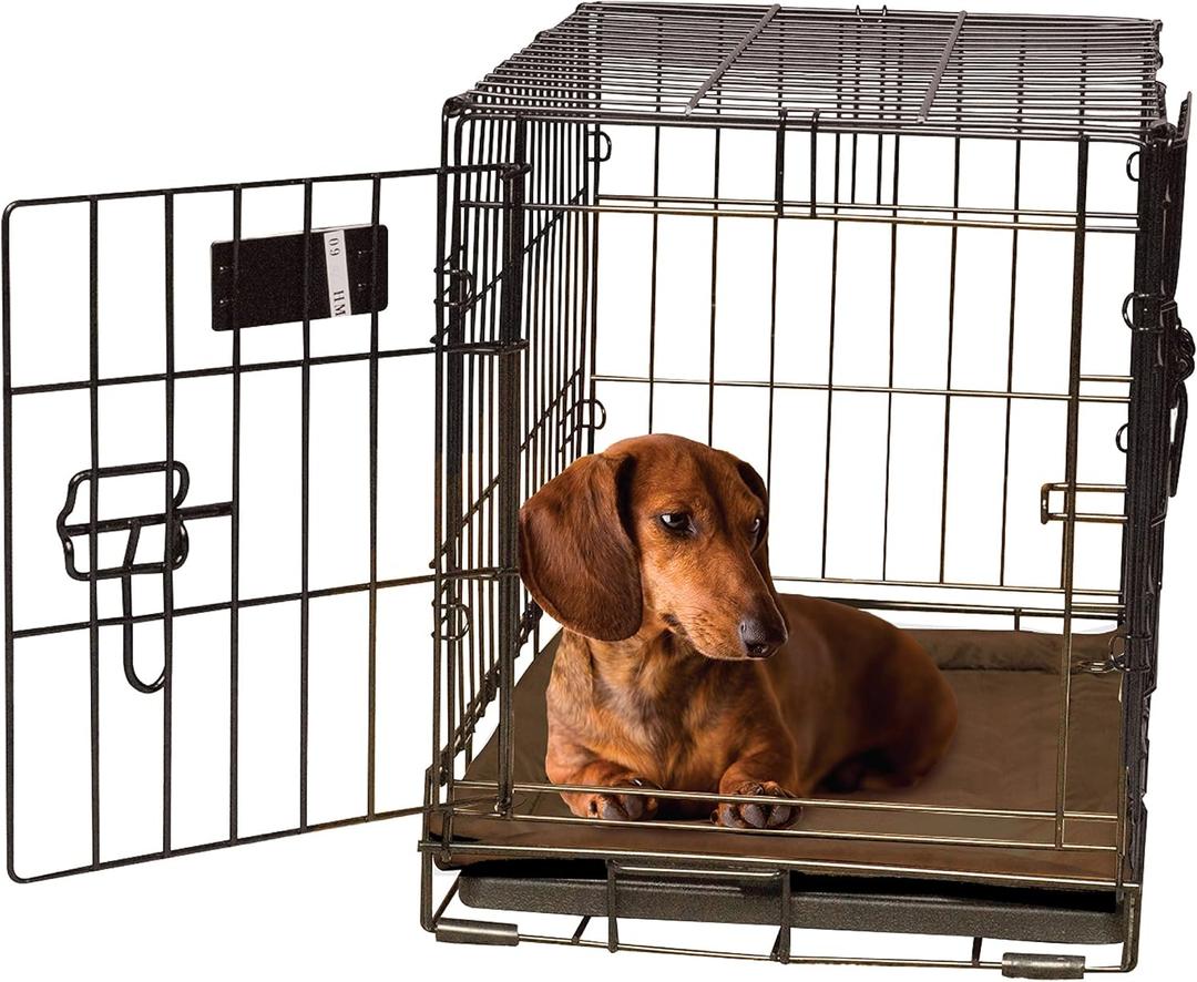 K&H Pet Products Self-Warming Crate Pad Mocha Small 20 X 25 Inches