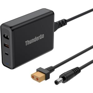 330W USB C Charger, Fast Compact 3-Ports GaN Charger PD 3.0 Fast Charging Station for MacBook Pro/Air, iPhone, iPad Pro, Dell XPS, Galaxy, Pixel, Apple Watch, and More