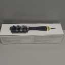 CHI Volume Styler, Blowout Brush for Amplified Volume, Heated Comb to Smoothen & Straighten Hair, 2-in-1 Hair Tool, Black
