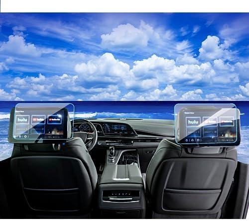 XXCIWP 2Pack for 2024 2025 Escalade Screen Protector 2021 2022 2023 2024 Cadillac Escalade/Escalade-V Accessories Rear Seat TV Dual 12.6-inch Soft Screen Protector 2024 Cadillac Escalade