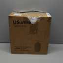 24 inch Vintage Ceramic Table Lamp with 5FT Cord - Single Farmhouse Rustic Bedside Lamp with Natural Textured Finish, Nightstand Lamps for Living Room, Bedroom, End Table Beige