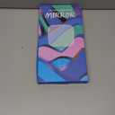 Famihomii Lighted Handheld Mirror, Handheld Mirror with 3 Light Color, Led Hand Mirror for Women, Makeup Mirror with Handle Hole Hanging Portable Travel Vanity for Girls, Battery Operated, Gifts (Pink)