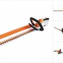 Stihl HSA 45 Battery Hedge Trimmer with Built-in Battery, orange , black