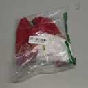 Poen Christmas Stockings with Initials 18 Inches Large Red Knit Monogram Stocking Embroidered Christmas Stockings Gold Letter Christmas Stocking for Family Holiday Xmas Gift, Red and White (Letter I)