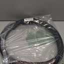 Universal Steering Wheel Cover - Microfiber Leather, 15 Inch, Anti-Slip, Breathable, Odorless Car Steering Wheel Protector, SUV Accessories (Bright Black/Coffee)