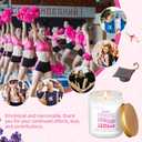 Class of 2026 Scented Candle Senior Night Gifts Senior 2026 Graduation Gift for Her Women Team Coach Player Funny Graduations Gifts for Masters Degree, College, High School(Pink)