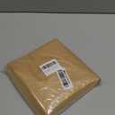 100 Pcs Bakery Bags with Window, 7.1 x 7.5 Inches Paper Sandwich & Donut Bags for Treat, Snack & Cookie Packaging (Brown)