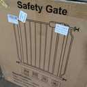 Extra Wide 52.76-62.2" Pressure Mounted Baby Gate 30" Tall White