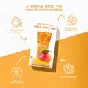 Life Plus Style Gourmet TEA CENTRAL Mango Green Tea Naturally Refreshing Cold Brew Tea Bags Ceylon Iced Green Tea Everyday Wellness Sweet Mango Fruit Tea 25 Tea Bags, BBD 02/2029