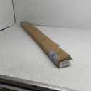 LOTUS & WINDOWARE Cordless Mini Blind, 1" Vinyl Slats, 45" Wide x 36" Long - White, Window Blinds for Home and Office, Interior Door Blinds - Light Filtering