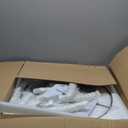 Wellmet 22" Modern Crystal Chandelier, 6-Light Contemporary Adjustable Hanging Light Fixture, for Dining Room, Bedroom, Living Room, Kitchen, Hallway, Foyer