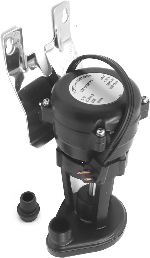 7623063waterpumpNew 7623063 Water Pump Replacement Water Pump Compatible with Manitowoc Ice Maker MAN7623063-115V for Q, J, and B Series- 76-2306-3