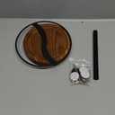 BDBDYEAY Sunglasses Organizer Wood Glasses Holder Stand, Metal Sunglass Storage Display Rack for 12Pairs Eyeglasses, Eyewear Organizer for Dresser Table Desk Countertop Bedroom