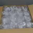 FOCUSLINE 32 Pack Plastic Wine Glasses Stemless, 12 Oz Crystal Clear Disposable Wine Cups, Reusable Plastic Wine Glasses for Parties Weddings, Shatterproof Recyclable and BPA-Free