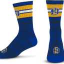 For Bare Feet NCAA First String Crew Sock (Large, Team Color)