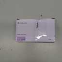 VCE Brush Wall Plate Cable Pass Through with Bracket, Decorator Cover for Low Voltage Cables - White, 2-Pack