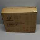 Famiware Meteor Plates and Bowls Sets for 4, 12 Pieces Dinnerware Sets, Microwave and Dishwasher Safe Dishes Set, Creamy White