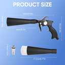Car Cleaning Gun High Pressure Air Blow Gun for Car Detailing Interior Works with Air Compressor Powerful Interior Dryer for Vehicle Enthusiasts