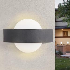 Hyunbae Black Wall Sconce Outdoor, Waterproof Modern LED Wall Sconces,12W Dimmable Exterior Wall Lights for Bathroom, Stair Case, House, Front Door Porch, Garage, Yard, 3000K