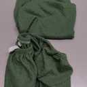 Smiry Stretch Jacquard Office Computer Chair Covers, Removable Washable Universal Desk Rotating Chair Slipcovers Protector, Seat + Backrest Cover, Olive Green