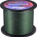 GumMAX 545/1093/1640yds 5-100LB 8X Braided Fishing Line Abrasion Resistant Superline Zero Stretch & Smaller Diameter Confuse & Never Fade in Saltwater and Freshwater