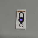 Heavy Duty Carabiner Keychain with AirTag Holder,Alloy Car Fob keychain with AirTag Holder,Sturdy Scratch-Resistant Key Holder with AirTag Case, for Apple AirTag, Keys,Badges