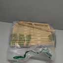 Golener Stone Drying Mat for Kitchen Counter, Dish Drying Pad with Bamboo Rack, Super Absorbent Diatomaceous Earth and Drying Rack, Multi-purpose Quick Drying Mat Rack for Kitchen, 16x12, Dark Grey