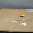 LEVEL8 Zipperless Checked Luggage Large Suitcase with Wheels 28 Inch Black
