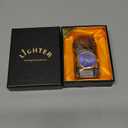 Torch Lighter, Stylish Sports Car-Shaped Butane Lighter, Creative Windproof Lighter with Cool Design, Novelty Jet Flame Torch Lighter, Refillable Butane Lighter Gifts Lighter for Outdoor Indoor(Black)