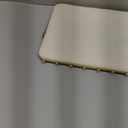 TANG SONG 10.24 Dual-Tone Metal Necklace Display Stand with Velvet Base  Jewelry Holder for Retail & Home (White/White)