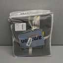 WDCOZY 100% Cotton King Size Quilt Set - Olive Green Striped Pick Stitch Soft Lightweight Bedspread, Textured Like Linen, Farmhouse Country Rustic Coverlet, Shabby Chic Gauze Bedding, 3 Pieces (King (106"x96"))